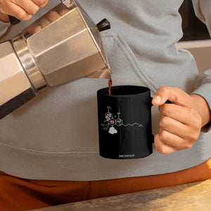 Cannabis Weed Coffee Mug Molecule THC Marijuana Stoner TS11 Print Your Wear