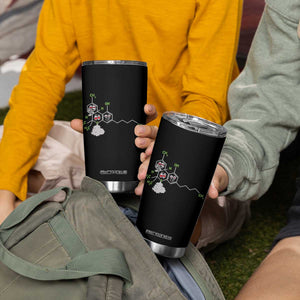 Cannabis Weed Tumbler Cup Molecule THC Marijuana Stoner TS11 Print Your Wear