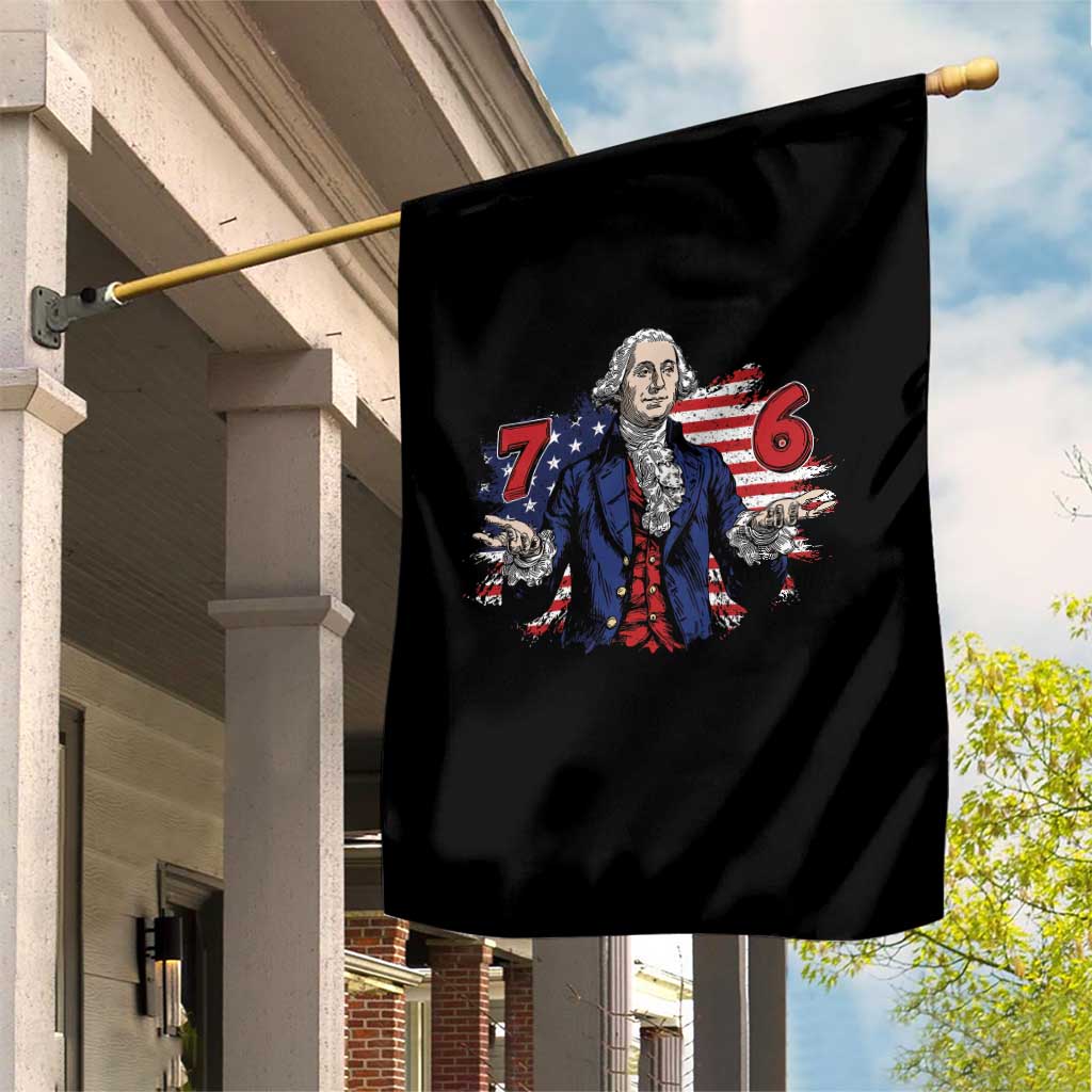 Funny George Washington 67 Garden Flag Six Seven Meme Gen Alpha Slang TS11 Print Your Wear