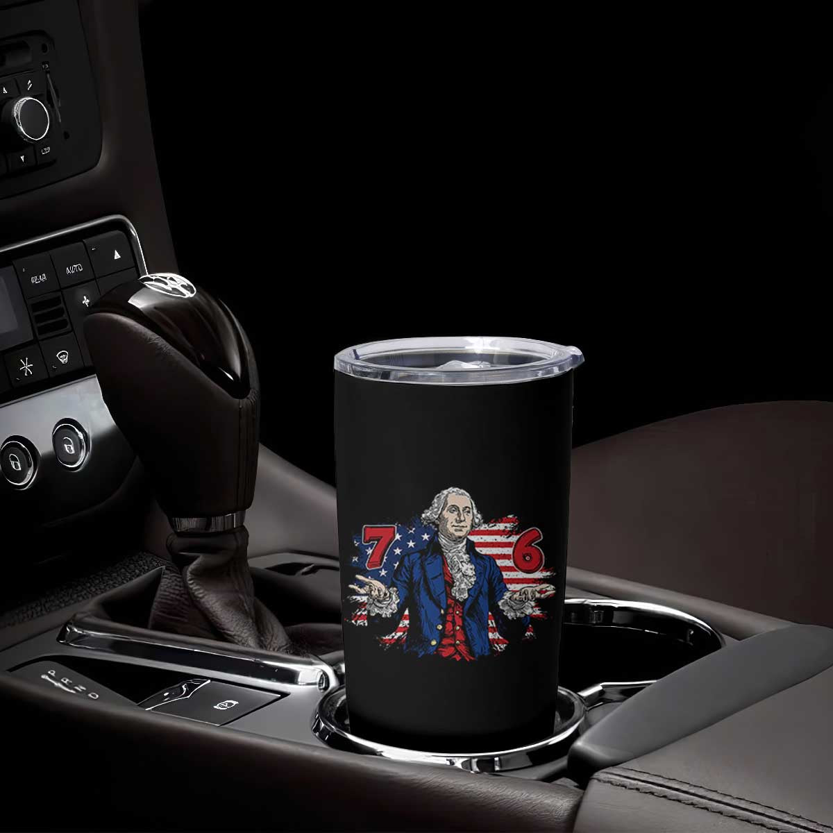 Funny George Washington 67 Tumbler Cup Six Seven Meme Gen Alpha Slang TS11 Print Your Wear