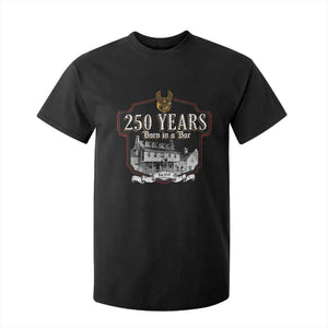 250 Years Born In A Bar T Shirt For Kid 250th Birthday Military TS11 Black Print Your Wear