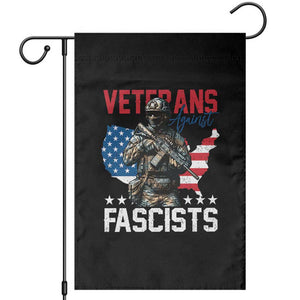 Veterans Against Fascists Garden Flag Patriotic Soldier Vintage American Flag - Print Your Wear