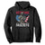 Veterans Against Fascists Hoodie Patriotic Soldier Vintage American Flag - Print Your Wear