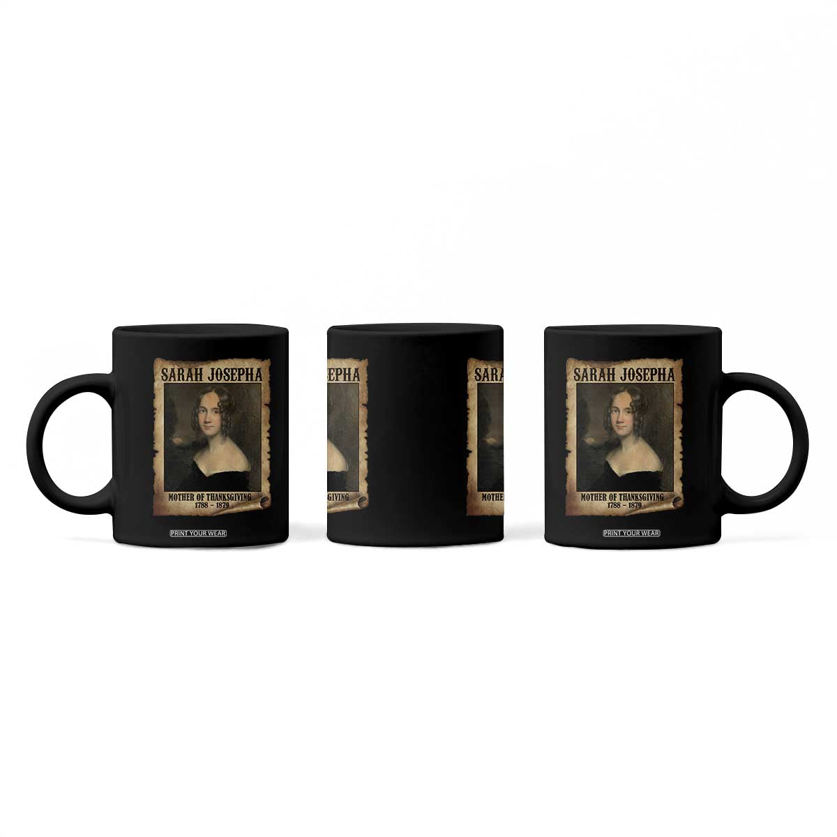 Sarah Josepha Hale Coffee Mug Mother Of Thanksgiving TS11 Print Your Wear