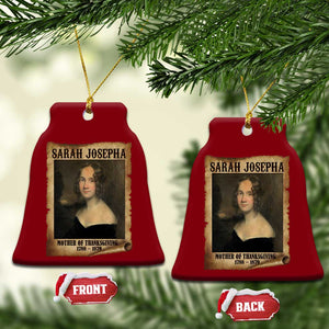 Sarah Josepha Hale Ceramic Ornament Mother Of Thanksgiving TS11 Print Your Wear