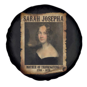 Sarah Josepha Hale Spare Tire Cover Mother Of Thanksgiving TS11 Print Your Wear