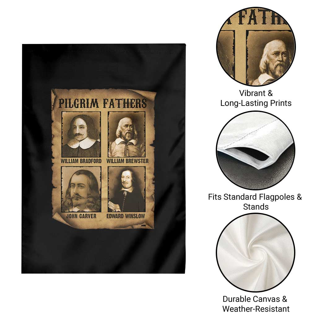 Thanksgiving Pilgrim Fathers Garden Flag Plymouth Colony Massachusetts History TS11 Print Your Wear