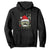 Funny Christmas Veteran Hoodie Santa Hat Camo American Flag TS11 Black Print Your Wear