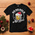 Funny Christmas Beers T Shirt Ho Ho Hold My Beer Vintage Mug Santa Hat TS11 Black Print Your Wear