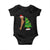 Funny Christmas Wiener Dog Baby Onesie Decorations Xmas Tree TS11 Black Print Your Wear