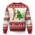 Funny Xmas Wiener Dog Ugly Christmas Sweater Decorations Xmas Tree TS11 Red Print Your Wear