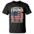 Garbage For Trump 2024 T Shirt Take America Back America Flag TS11 Black Print Your Wear