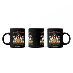 Funny Christmas Bowling Coffee Mug Spare Me Its Xmas Festive Holiday TS11 Print Your Wear