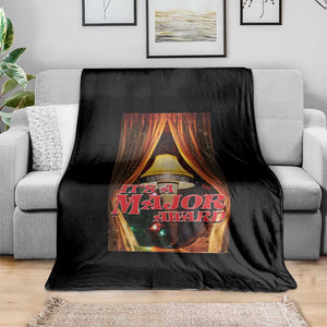 Funny Christmas Movie It Is A Major Award Throw Blanket Italian Leg Lamp TS11 Print Your Wear