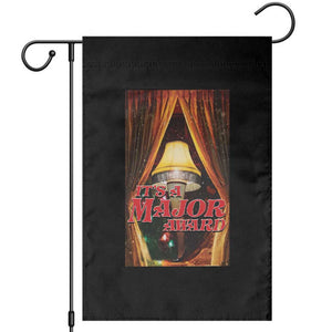 Funny Christmas Movie It Is A Major Award Garden Flag Italian Leg Lamp TS11 Black Print Your Wear