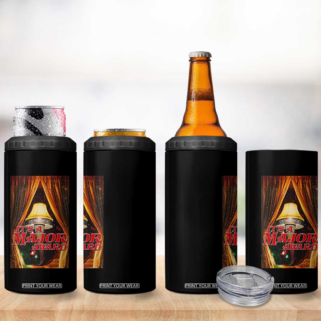 Funny Christmas Movie It Is A Major Award 4 in 1 Can Cooler Tumbler Italian Leg Lamp TS11 Print Your Wear