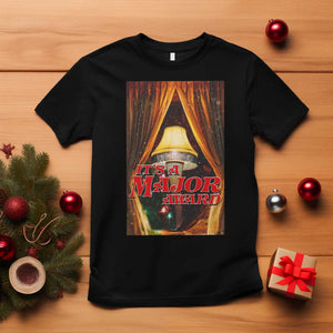 Funny Christmas Movie It Is A Major Award T Shirt Italian Leg Lamp TS11 Black Print Your Wear