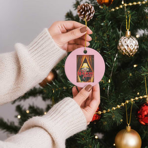 Funny Christmas Movie It Is A Major Award Ceramic Ornament Italian Leg Lamp TS11 1pc Light Pink Print Your Wear