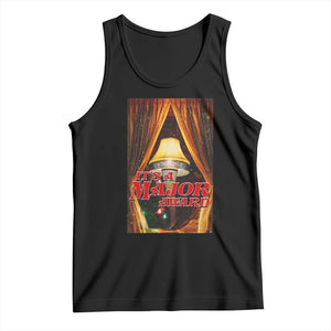 Funny Christmas Movie It Is A Major Award Tank Top Italian Leg Lamp TS11 Black Print Your Wear