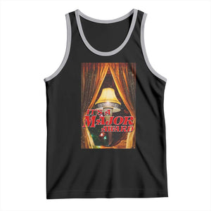 Funny Christmas Movie It Is A Major Award Tank Top Italian Leg Lamp TS11 Black Athletic Heather Print Your Wear