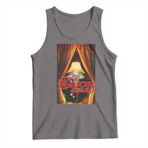 Funny Christmas Movie It Is A Major Award Tank Top Italian Leg Lamp TS11 Deep Heather Print Your Wear