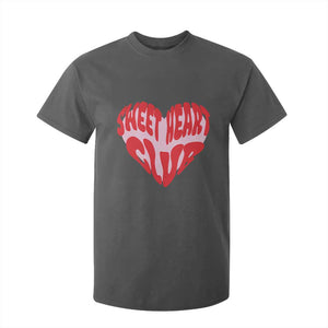 Funny Valentine's Day Sweet Heart Club T Shirt For Kid TS11 Dark Heather Print Your Wear
