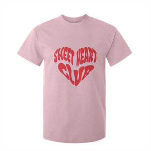 Funny Valentine's Day Sweet Heart Club T Shirt For Kid TS11 Light Pink Print Your Wear
