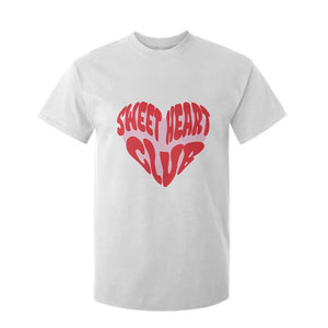Funny Valentine's Day Sweet Heart Club T Shirt For Kid TS11 White Print Your Wear