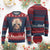 Funny Trump Valentine's Day Knit Sweatshirt Guilty Of Stealing My Heart American USA Heart TS11 Burgundy Print Your Wear