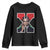 Malcolm X Black History Month Black Liberation Flag Youth Sweatshirt TS11 Black Print Your Wear