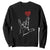 Funny Valentine's Day I Love You Hand Sign ASL Heart Sweatshirt TS11 Black Print Your Wear