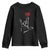 Funny Valentine's Day I Love You Hand Sign ASL Heart Youth Sweatshirt TS11 Black Print Your Wear