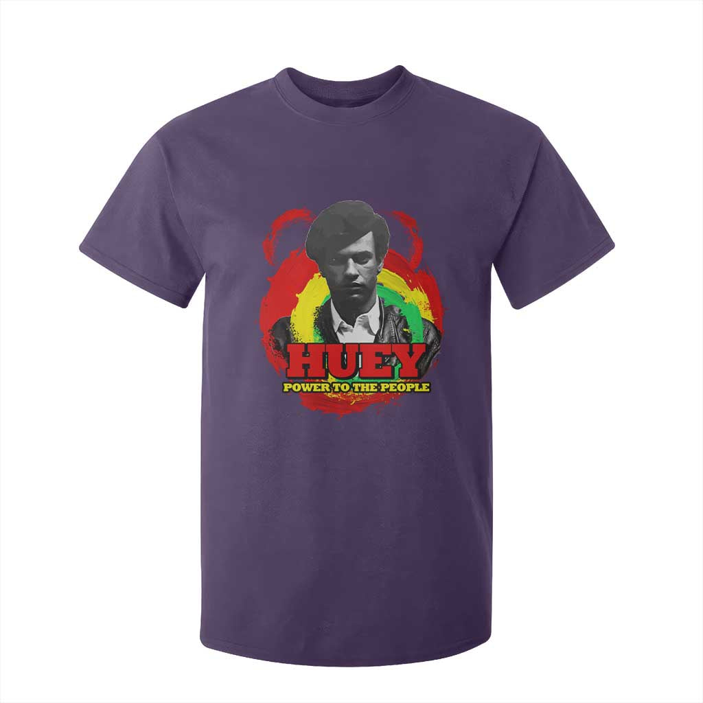 Huey P Newton T Shirt For Kid Power To The People Black History Month TS11 Purple Print Your Wear
