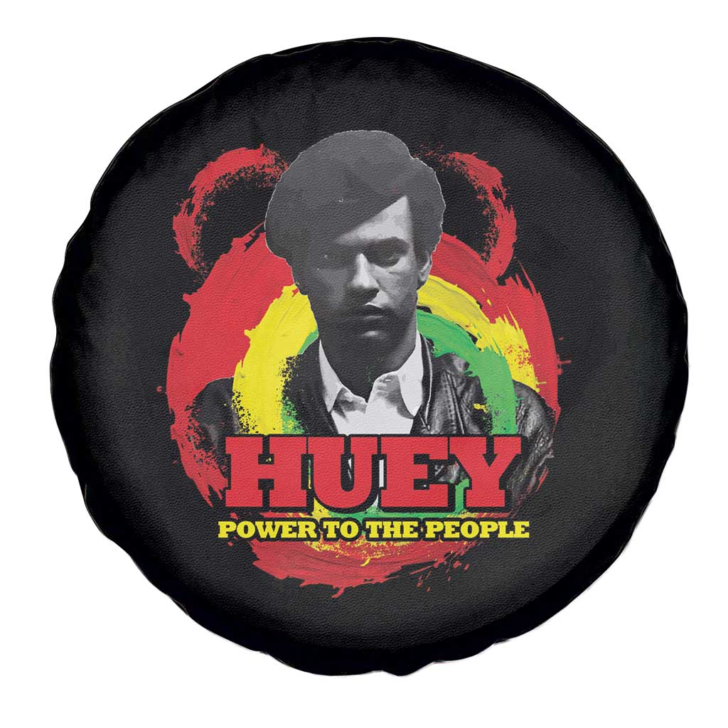 Huey P Newton Spare Tire Cover Power To The People Black History Month TS11 Print Your Wear