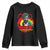 Huey P Newton Youth Sweatshirt Power To The People Black History Month TS11 Black Print Your Wear
