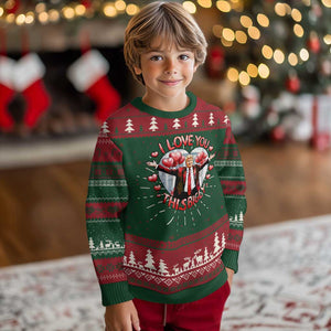 Funny Trump Valentine's Day Knit Sweatshirt I Love You This Bigly White House TS11 Christmas Print Your Wear