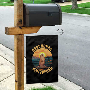 Funny Groundhog Whisperer Garden Flag Screaming Woodchuck Mountain Forest TS11 Print Your Wear