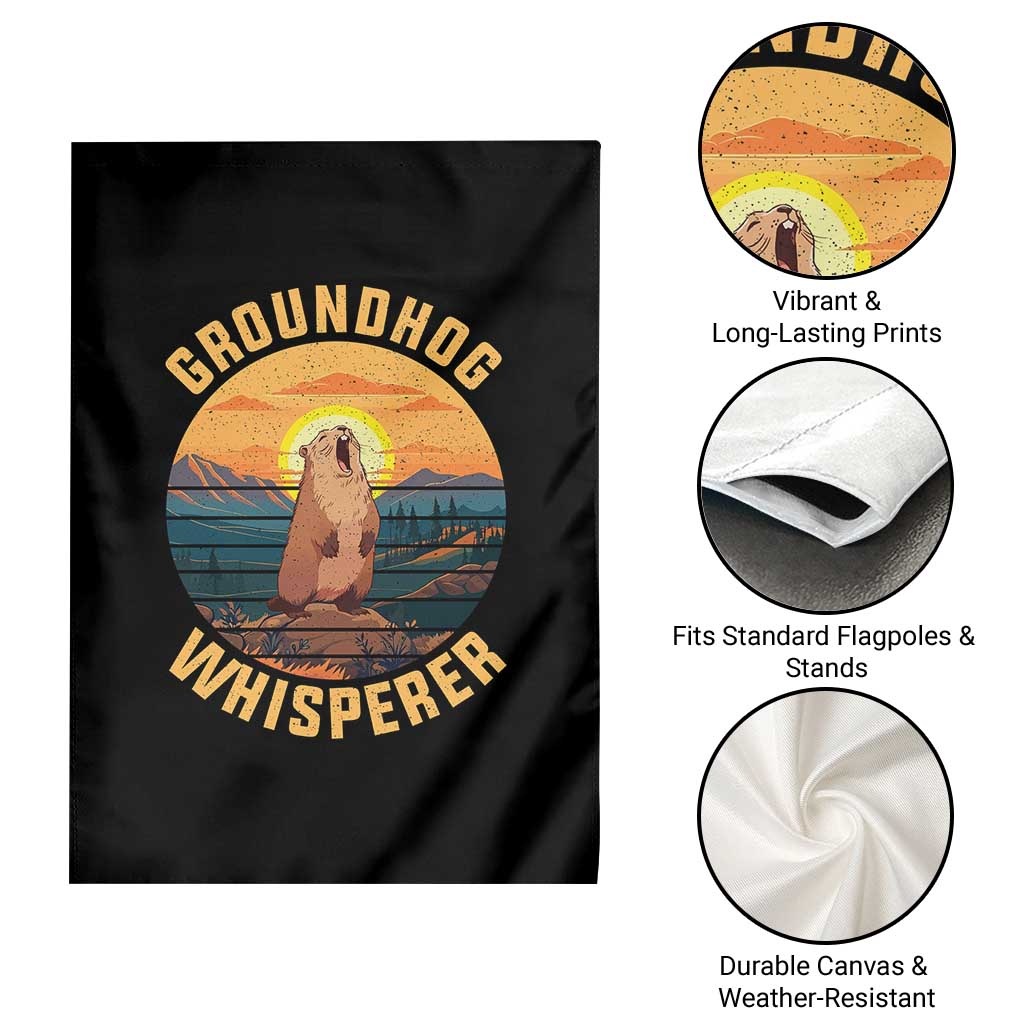 Funny Groundhog Whisperer Garden Flag Screaming Woodchuck Mountain Forest TS11 Print Your Wear