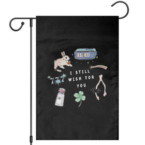 I Still Wish for You Lucky Rabbit 1111 Stars Clover Signs Garden Flag TS11 Black Print Your Wear