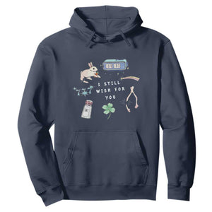 I Still Wish for You Lucky Rabbit 1111 Stars Clover Signs Hoodie TS11 Navy Print Your Wear