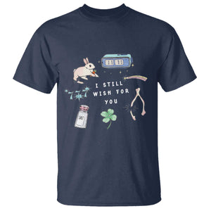 I Still Wish for You Lucky Rabbit 1111 Stars Clover Signs T Shirt TS11 Navy Print Your Wear