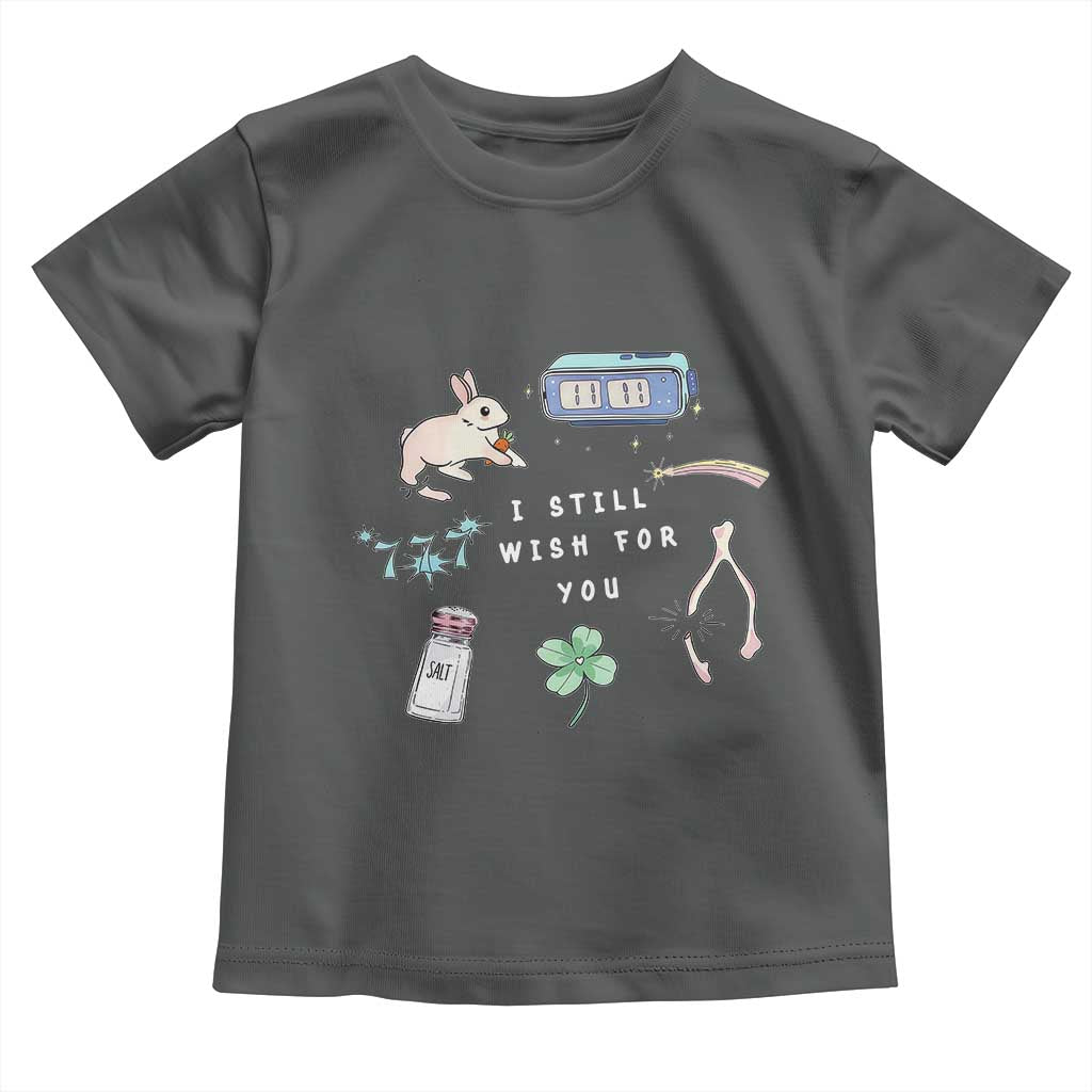 I Still Wish for You Lucky Rabbit 1111 Stars Clover Signs Toddler T Shirt TS11 Dark Heather Print Your Wear