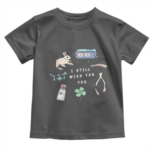 I Still Wish for You Lucky Rabbit 1111 Stars Clover Signs Toddler T Shirt TS11 Dark Heather Print Your Wear