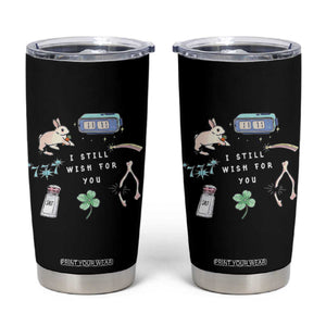 I Still Wish for You Lucky Rabbit 1111 Stars Clover Signs Tumbler Cup TS11 Black Print Your Wear