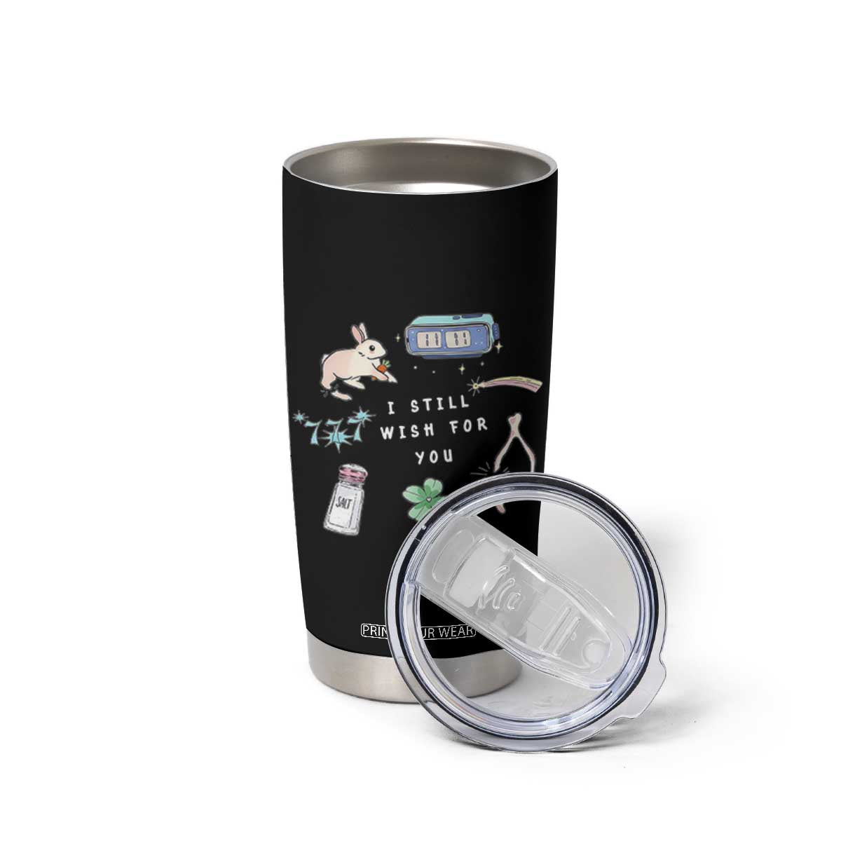 I Still Wish for You Lucky Rabbit 1111 Stars Clover Signs Tumbler Cup TS11 Print Your Wear