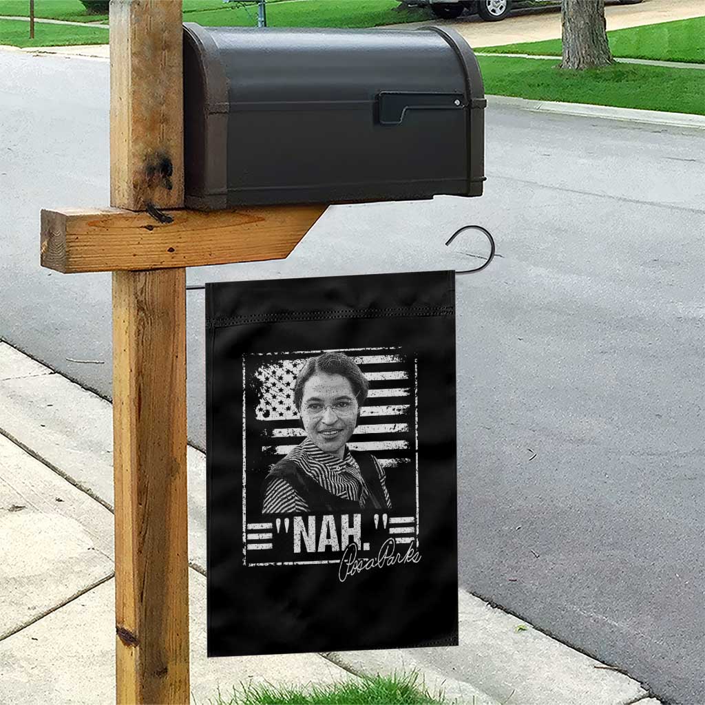 Rosa Parks Nah Quote Garden Flag Black Movement Protest American Flag TS11 Print Your Wear