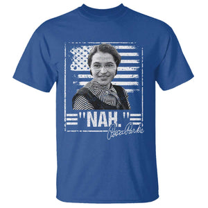 Rosa Parks Nah Quote T Shirt Black Movement Protest American Flag TS11 Royal Blue Print Your Wear