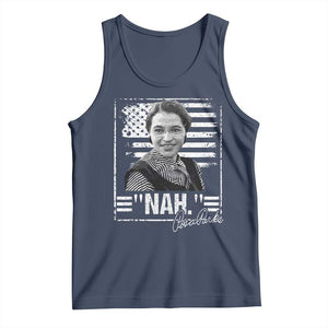 Rosa Parks Nah Quote Tank Top Black Movement Protest American Flag TS11 Navy Print Your Wear