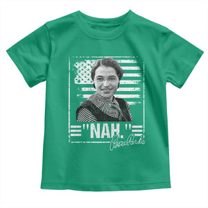 Rosa Parks Nah Quote Toddler T Shirt Black Movement Protest American Flag TS11 Irish Green Print Your Wear