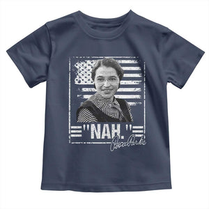 Rosa Parks Nah Quote Toddler T Shirt Black Movement Protest American Flag TS11 Navy Print Your Wear